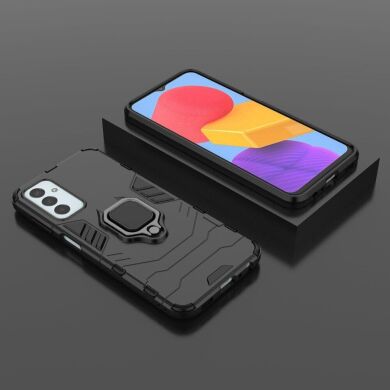Защитный чехол Deexe Hybrid Case для Samsung Galaxy M13 (M135) - Black
