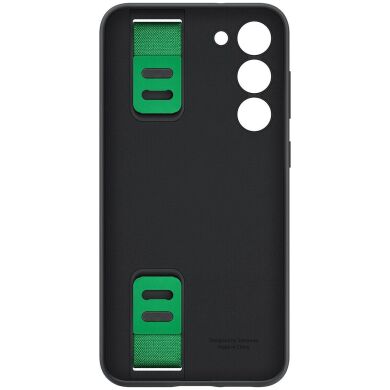 Захисний чохол Silicone Grip Case для Samsung Galaxy S23 Plus (S916) EF-GS916TBEGRU - Black