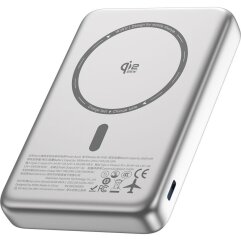 Внешний аккумулятор WiWU Wi-P090 45W (10000 mAh) - Silver
