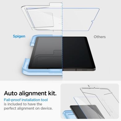 Защитное стекло Spigen (SGP) Screen Protector EZ Fit Glas.tR (FT) для Samsung Galaxy Tab S9 (X710/716)