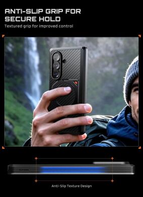 Защитный чехол Supcase UB Aero (MagFit) для Samsung Galaxy Fold 8 Ultra (843439162228) - Black