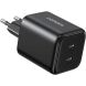 Сетевое зарядное устройство UGREEN X526 45W 2Type-C (65058) - Black. Фото 2 из 11