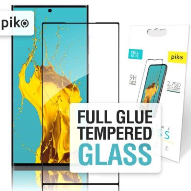 Захисне скло Piko Full Glue для Samsung Galaxy S23 Ultra (S918) - Black