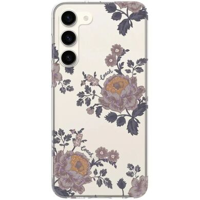 Защитный чехол Coach Protective Case для Samsung Galaxy S23 (S911) - Moody Floral