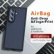 Защитный чехол Deexe Matte Skin для Samsung Galaxy Fold 8 Ultra - Transparent Black. Фото 3 из 13