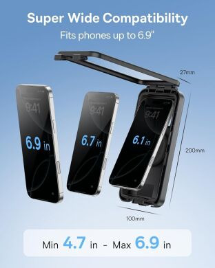 Велосипедний тримач Baseus PrimeTrip VB1 (C0013D) - Cosmic Black