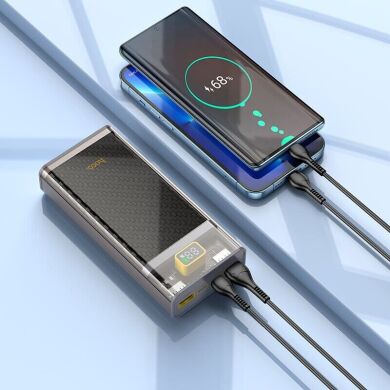 Внешний аккумулятор Hoco J103A PD20W + 22.5W (20000mAh) - Gray