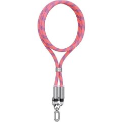 Кабель-ремешок USAMS US-SJ745 Type-C to Type-C (60W, 1.2m) - Pink