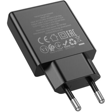 Мережевий зарядний пристрій Hoco N37 Delgado PD20W - Black