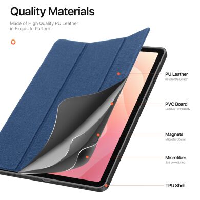 Чехол DUX DUCIS Domo Series для Samsung Galaxy Tab S11 (X730/X736) - Black