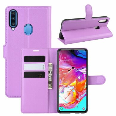 Чохол-книжка Deexe Book Type для Samsung Galaxy A20s (A207) - Purple