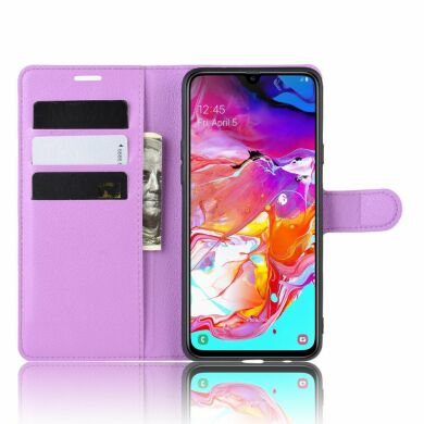 Чохол-книжка Deexe Book Type для Samsung Galaxy A20s (A207) - Purple