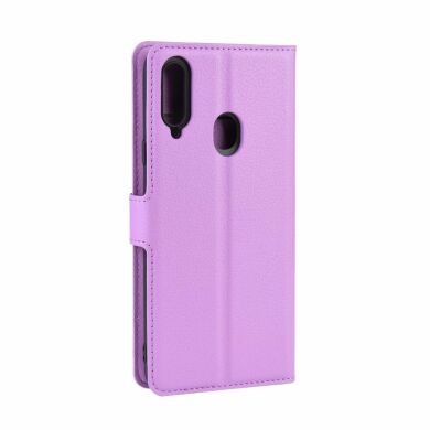 Чохол-книжка Deexe Book Type для Samsung Galaxy A20s (A207) - Purple