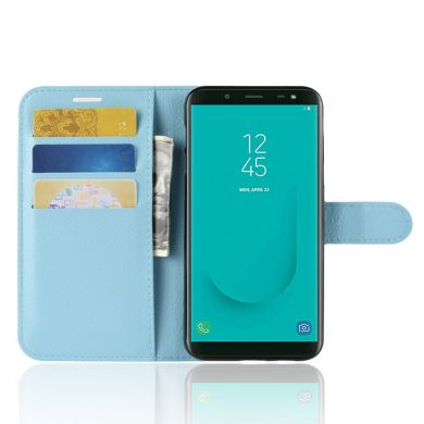 Чохол-книжка Deexe Book Type для Samsung Galaxy J6 2018 (J600) - Light Blue
