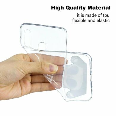 Силіконовий (TPU) чохол Deexe Pretty Glossy для Samsung Galaxy A30 (A305) / A20 (A205), Cute Panda