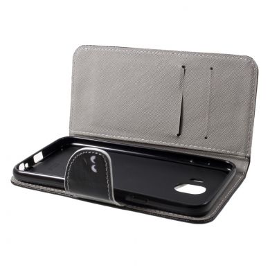 Чехол-книжка Deexe Color Wallet для Samsung Galaxy J4 2018 (J400) - Don't Touch My Phone B