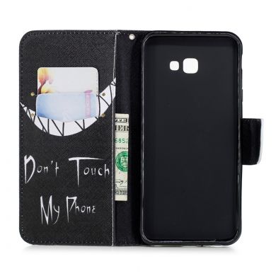 Чохол-книжка Deexe Color Wallet для Samsung Galaxy J4+ (J415), Do Not Touch My Phone