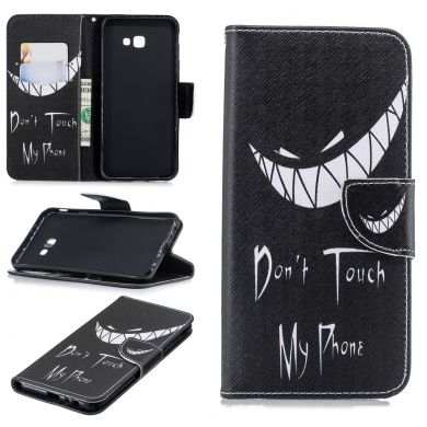 Чохол-книжка Deexe Color Wallet для Samsung Galaxy J4+ (J415), Do Not Touch My Phone