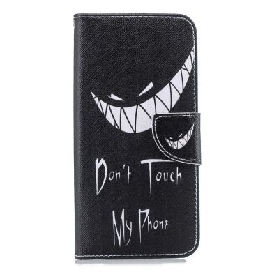 Чехол-книжка Deexe Color Wallet для Samsung Galaxy J4+ (J415) - Do not Touch My Phone