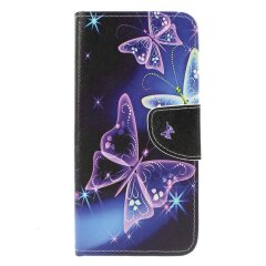 Чохол-книжка Deexe Color Wallet для Samsung Galaxy M20 (M205), Beautiful Butterfly