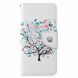 Чехол-книжка Deexe Color Wallet для Samsung Galaxy S10 (G973) - Flowered Tree. Фото 2 из 8