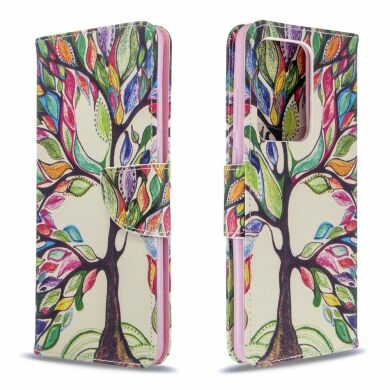 Чохол-книжка Deexe Color Wallet для Samsung Galaxy S20 Ultra (G988) - Life Tree