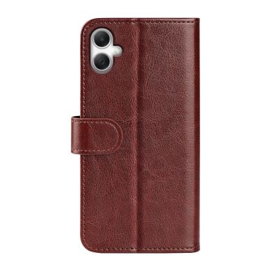 Чехол-книжка Deexe Wallet Style для Samsung Galaxy A07 (A075) - Brown