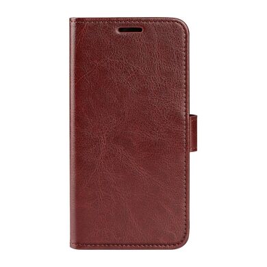 Чехол-книжка Deexe Wallet Style для Samsung Galaxy A07 (A075) - Brown