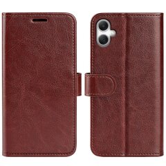 Чехол-книжка Deexe Wallet Style для Samsung Galaxy A07 (A075) - Brown
