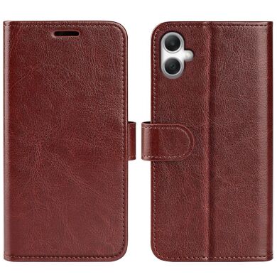 Чехол-книжка Deexe Wallet Style для Samsung Galaxy A07 (A075) - Brown