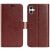 Чехол-книжка Deexe Wallet Style для Samsung Galaxy A07 (A075) - Brown