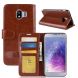 Чохол-книжка Deexe Wallet Style для Samsung Galaxy J4 2018 (J400), Brown