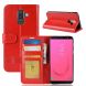 Чохол-книжка Deexe Wallet Style для Samsung Galaxy J8 2018 (J810), Red