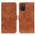 Чехол-книжка KHAZNEH Retro Wallet для Samsung Galaxy A03s (A037) - Brown