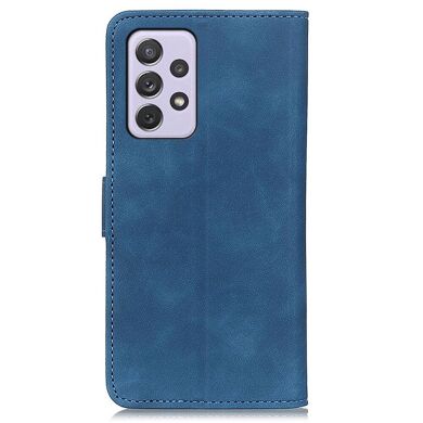 Чехол-книжка KHAZNEH Retro Wallet для Samsung Galaxy A73 - Blue