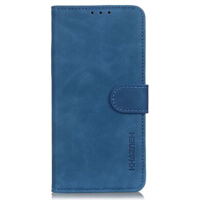 Чехол-книжка KHAZNEH Retro Wallet для Samsung Galaxy A73 - Blue