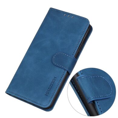 Чехол-книжка KHAZNEH Retro Wallet для Samsung Galaxy A73 - Blue