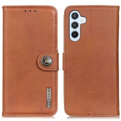 Чехол-книжка KHAZNEH Wallet Cover для Samsung Galaxy S25 FE (S731) - Brown