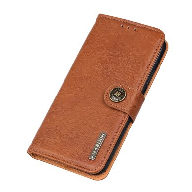 Чехол-книжка KHAZNEH Wallet Cover для Samsung Galaxy S25 FE (S731) - Brown