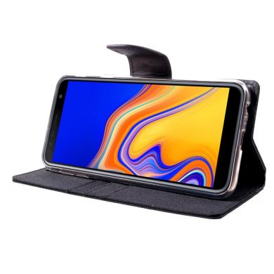 Чехол-книжка MERCURY Canvas Diary для Samsung Galaxy J4+ (J415) - Black