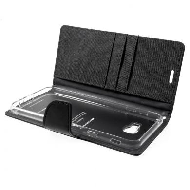Чехол-книжка MERCURY Canvas Diary для Samsung Galaxy J4+ (J415) - Black