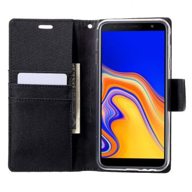 Чехол-книжка MERCURY Canvas Diary для Samsung Galaxy J4+ (J415) - Black