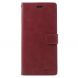 Чехол-книжка MERCURY Classic Wallet для Samsung Galaxy Note 9 (N960) - Wine Red. Фото 1 из 6