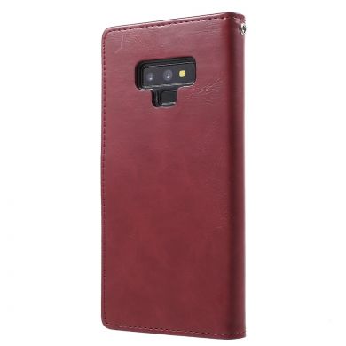 Чехол-книжка MERCURY Classic Wallet для Samsung Galaxy Note 9 (N960) - Wine Red