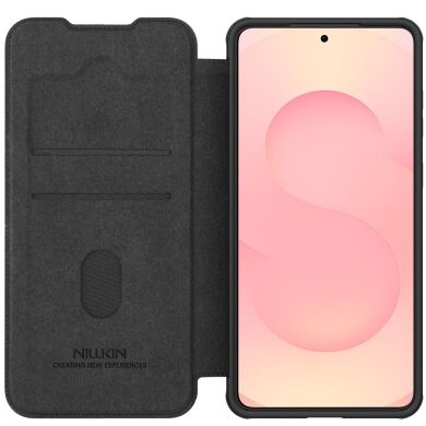 Чехол-книжка NILLKIN Qin Pro для Samsung Galaxy S25 Edge (S937) - Black