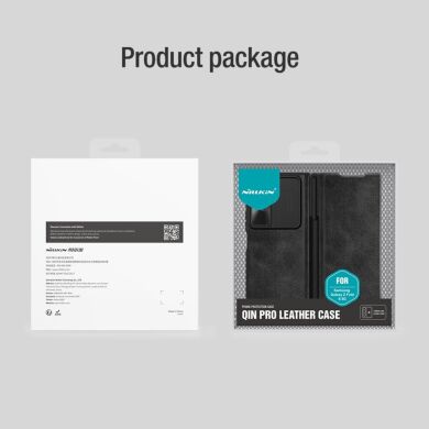 Чехол-книжка NILLKIN Qin Pro (FF) для Samsung Galaxy Fold 6 - Black