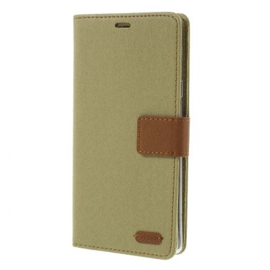 Чехол-книжка ROAR KOREA Cloth Texture для Samsung Galaxy Note 9 - Khaki