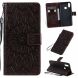 Чехол-книжка UniCase SunFlower Pattern для Samsung Galaxy A10s (A107) - Brown. Фото 1 из 11