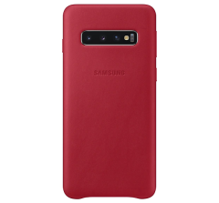 Чехол Leather Cover для Samsung Galaxy S10 (G973) EF-VG973LREGRU - Red