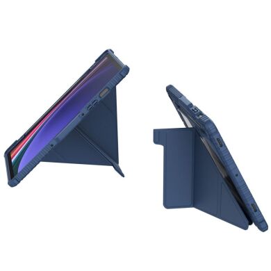 Чехол NILLKIN Bumper Leather Case Pro для Samsung Galaxy Tab S10 FE - Blue